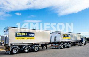 Jamieson StayConnect Aluminium B-Double Lead and Tag Tipper Set