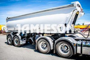 Jamieson Hardox Steel Metro Rear Chassis Tipper - Tandem Axle - 7.3m