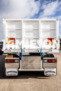 Jamieson Heavy Duty Steel Metro Rear Chassis Tipper - Tandem Axle - 7.3m