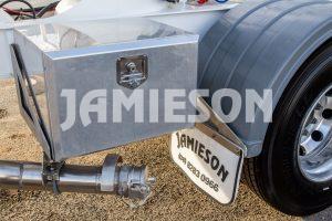 Jamieson Steel Pneumatic Tandem Tanker B-Double Combination