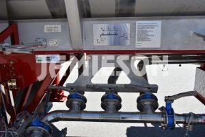 Chemical Stainless Steel Tri Axle Semi Tanker 19,600 Litre