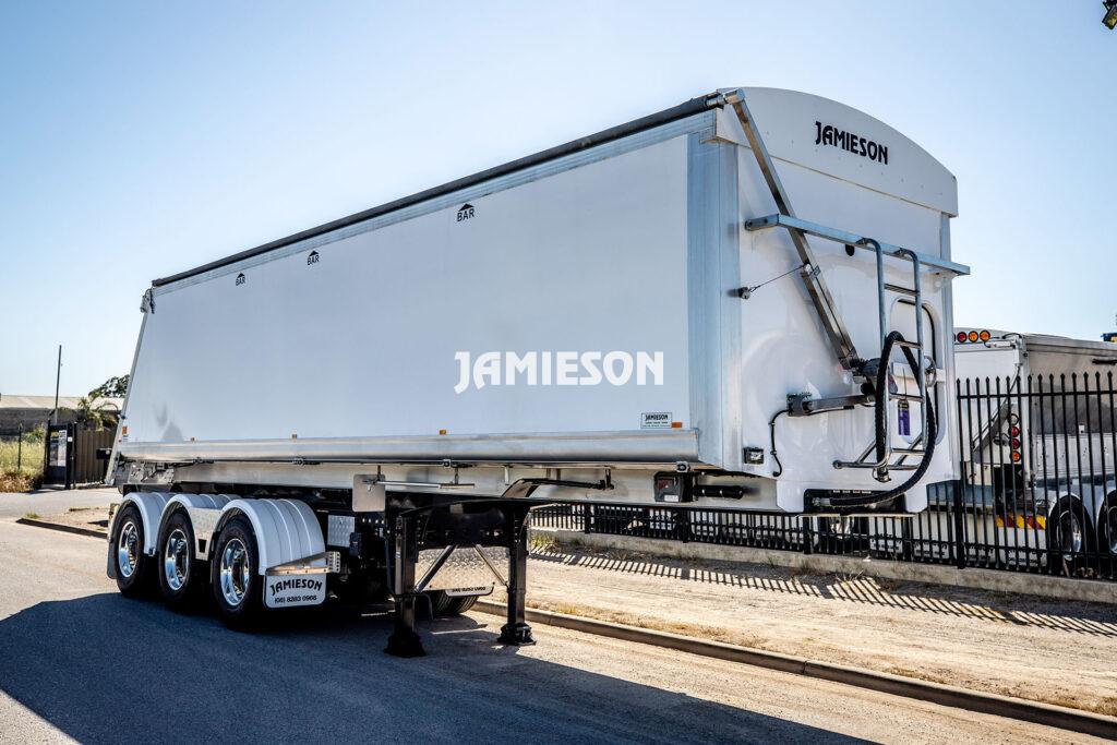 Jamieson B-Double Slider (Lead / A trailer) Tri-Axle Rear Chassis Tipper