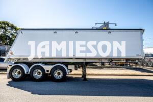 Jamieson B-Double Slider (Lead / A trailer) Tri-Axle Rear Chassis Tipper