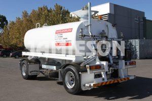 Jamieson Water Tanker With Remote Control Dust Suppression - Two-Axle Dog - 12kL