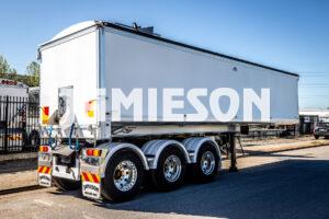 Jamieson Aluminium Rear Chassis Tipper - Road Train Rated - Tri-Axle - 9.8m - For Sale