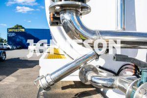 Jamieson Water Tanker - Multi-Purpose - Hydraulic or Diesel Engine Operation - Tri-Axle - Full Remote Control - 28KL or 30KL