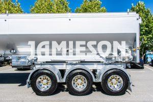 Jamieson HDV (Horizontal Discharge Vehicle) Live Bottom Trailer