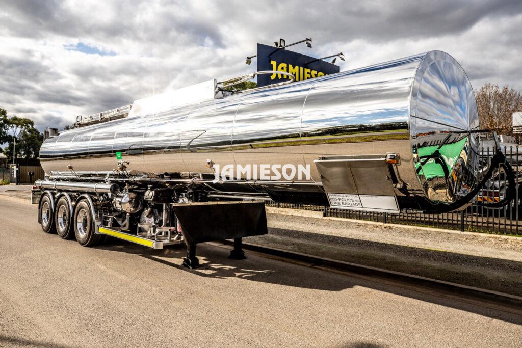 Jamieson Bitumen Tankers - Various Sizes & Configurations - Diesel Burners - Singles, B Doubles, Road Trains - Tri-Axle etc.