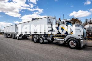 Jamieson Aluminium B-Double Rear Chassis Tipper / Slider Combination