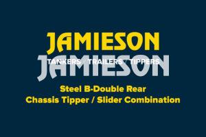 Jamieson Steel B-Double Rear Chassis Tipper / Slider Combination