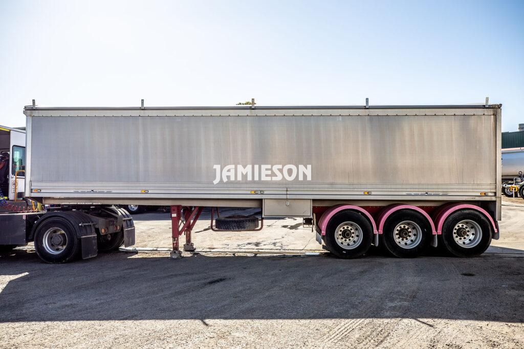 Hamelex White Tip Over Axle Aluminium Tipper - Tri-Axle - For Sale at Jamieson