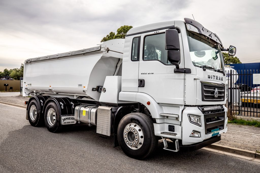 Sitrak G5S 310 Rigid Truck with Jamieson Heavy Duty Steel Tipper - For Sale at Jamieson